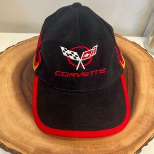 Corvette Black and Red Men's cap